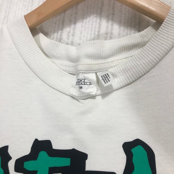 No Fear +H&M Graphic T-Shirt Skateboard Dog Cartoon White Tee Size XS - Picture 6 of 10